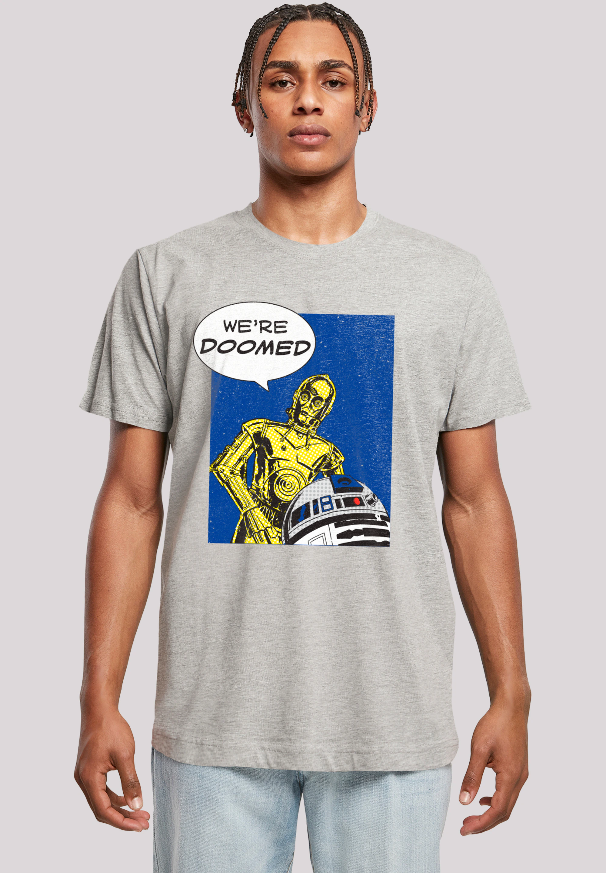 F4NT4STIC T-Shirt "Star Wars C3-PO Were Doomed", Premium Qualität günstig online kaufen