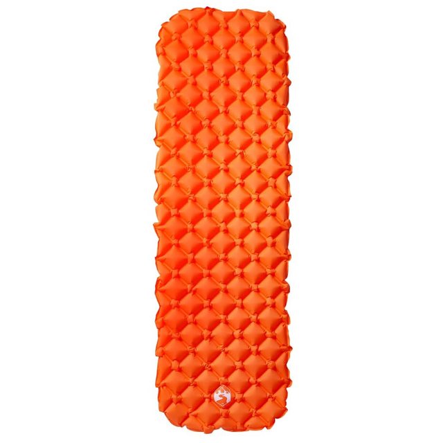 vidaXL Luftbett Aufblasbare Isomatte Orange 190x58x6 cm günstig online kaufen