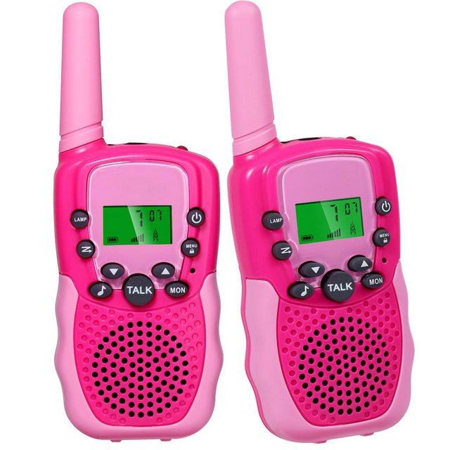 RWEUOQ Walkie Talkie Tragbares Kinder-Walkie-Talkie, mit LCD-Bildschirm, (S günstig online kaufen