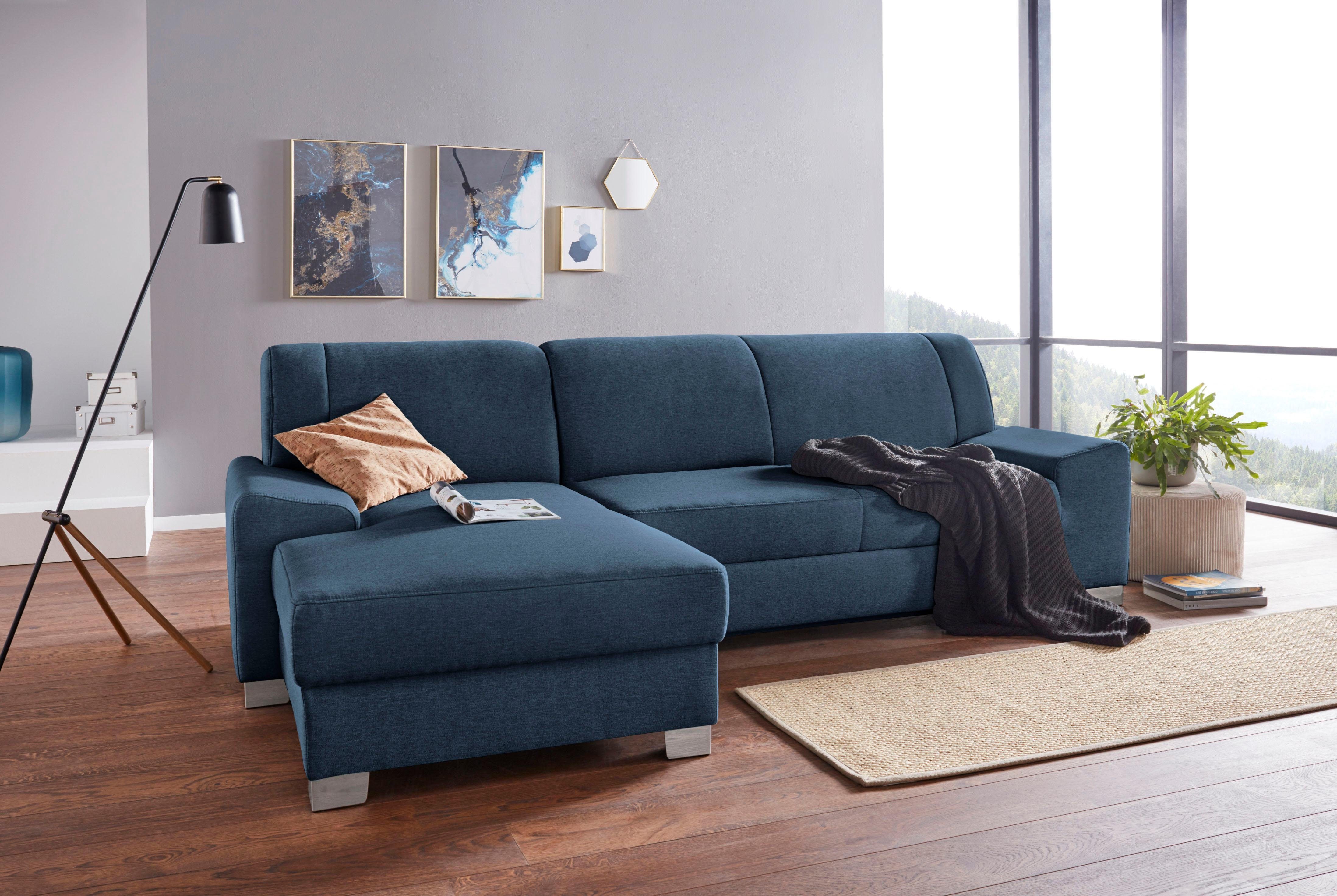 DOMO collection Ecksofa Anzio L-Form, whlw. günstig online kaufen