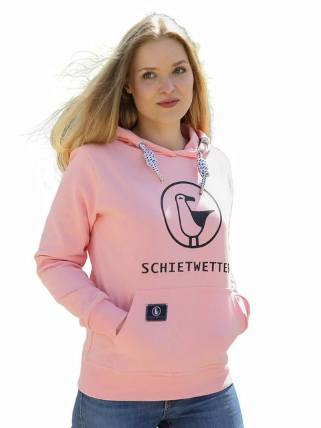 Schietwetter Kapuzenpullover Damen Hoodie Gerti modisch, kuschelig günstig online kaufen