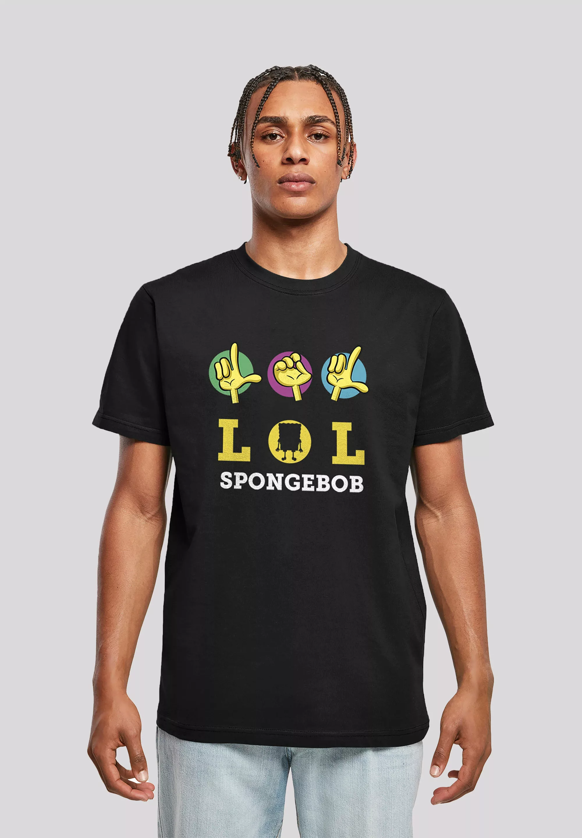 F4NT4STIC T-Shirt "Spongebob Schwammkopf LOL", Herren,Premium Merch,Regular günstig online kaufen