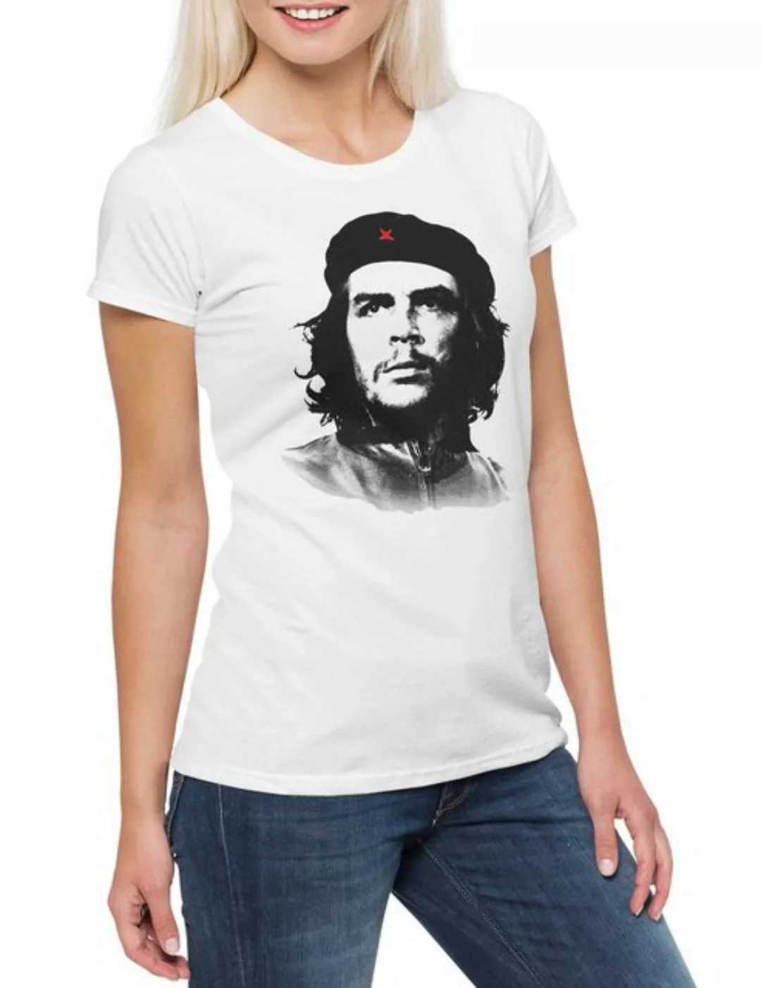 Urban Backwoods Print-Shirt Classic Che Guevara Portrait II Damen T-Shirt F günstig online kaufen