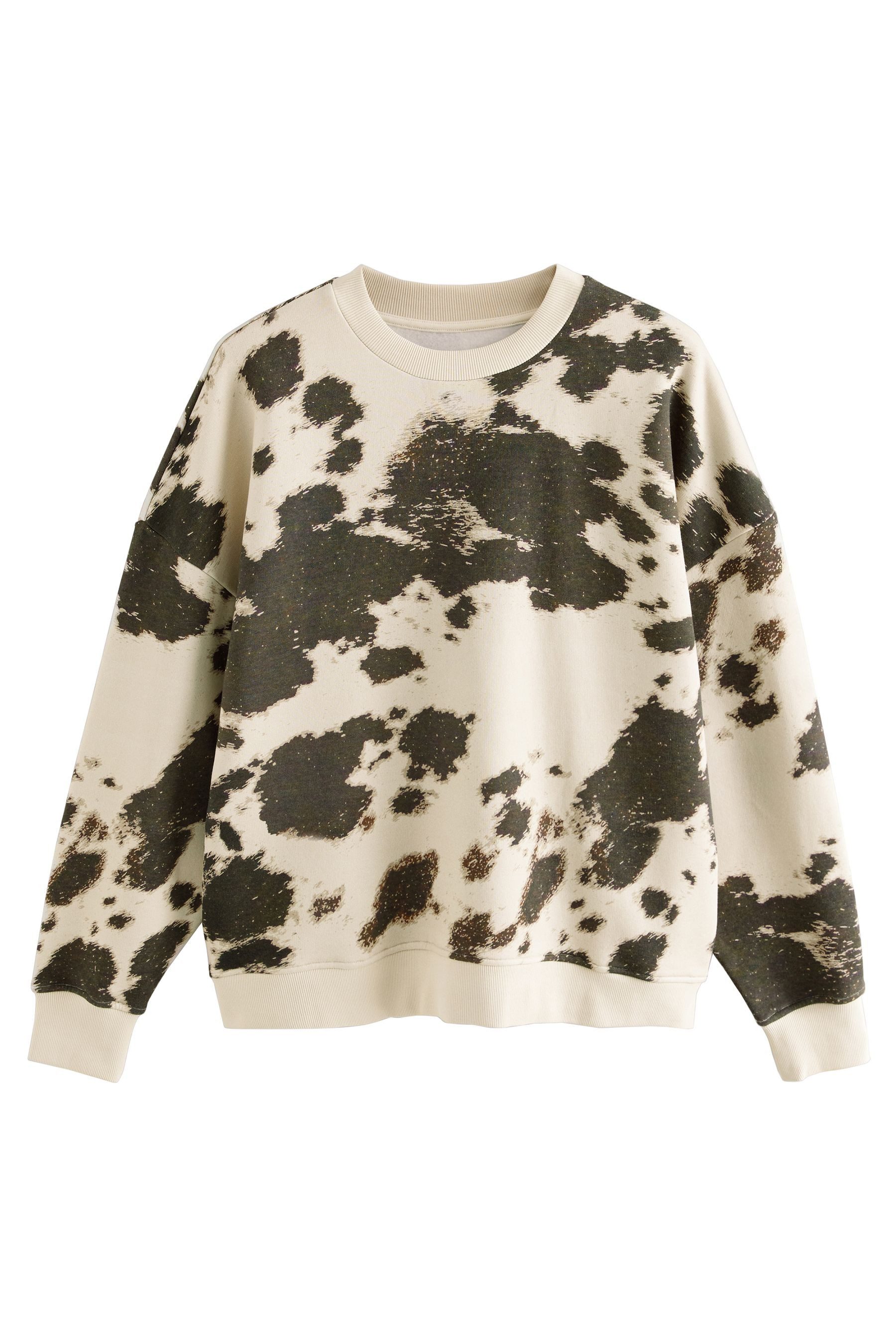 Next Sweater Sweatshirt mit durchgehendem Print günstig online kaufen