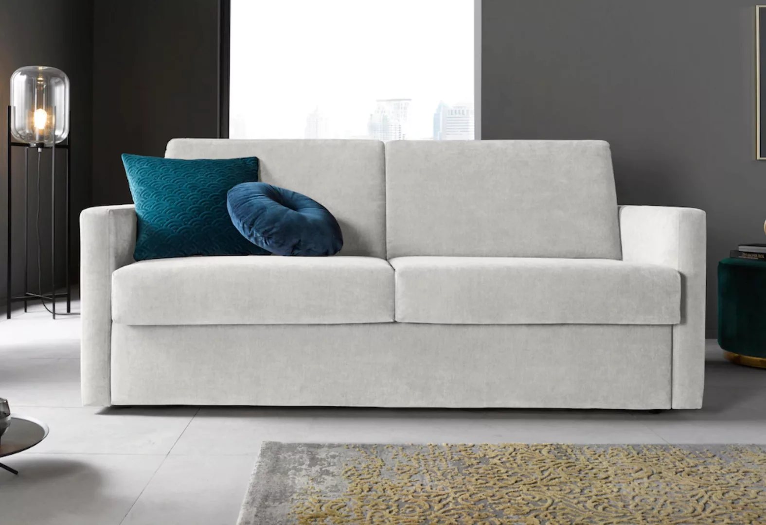 Places of Style Schlafsofa "GOLDPOINT 182cm, Dauerschläfer, Liegefläche 140 günstig online kaufen