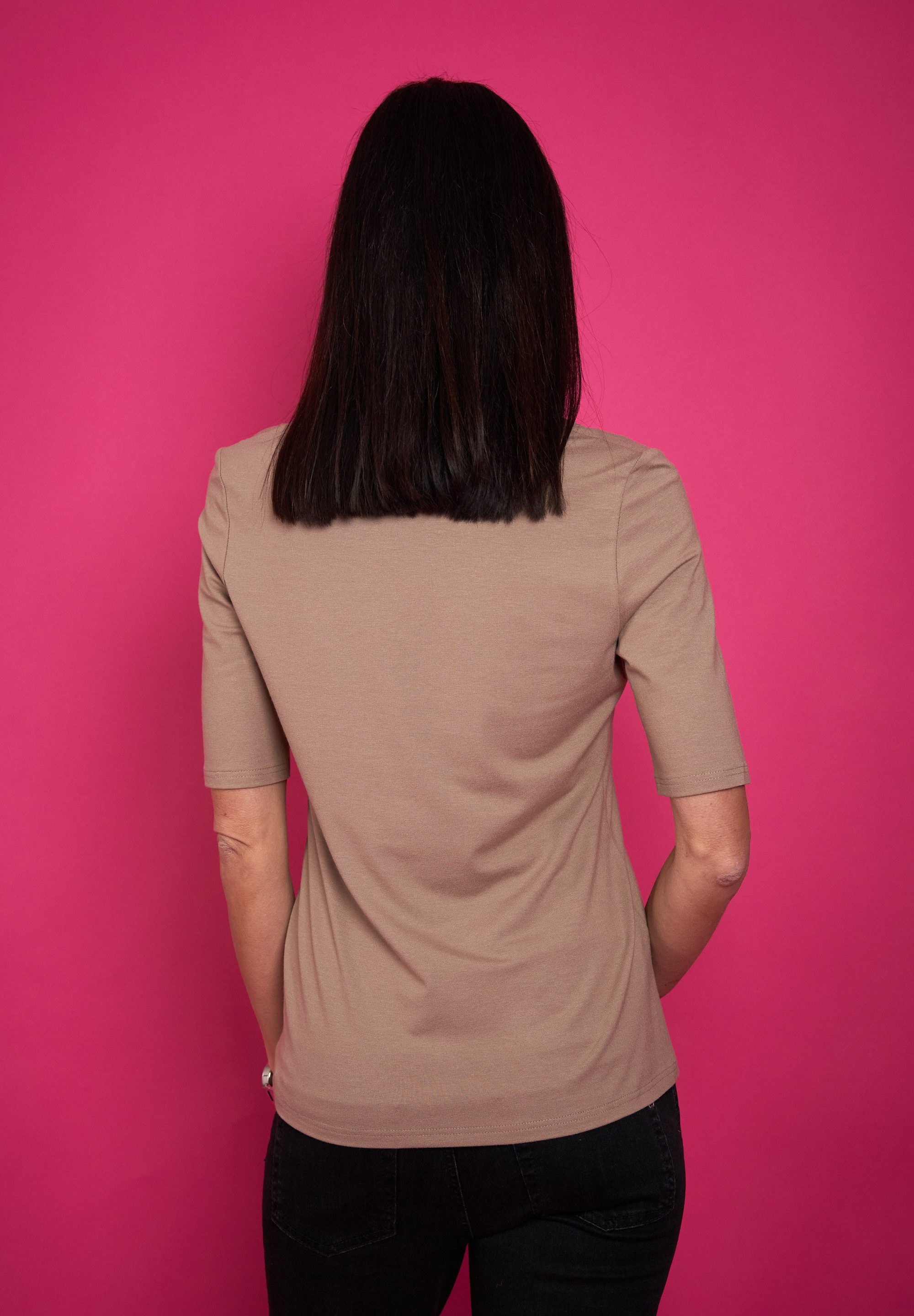 Seidel Moden V-Shirt, mit Halbarm aus softem Material, MADE IN GERMANY günstig online kaufen