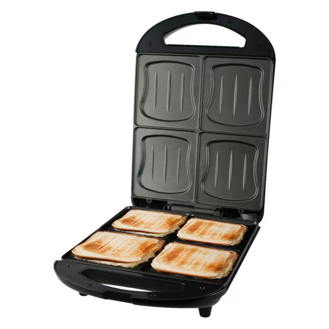 Sandwichmaker Emerio Schwarz 1300 W (restauriert A) günstig online kaufen