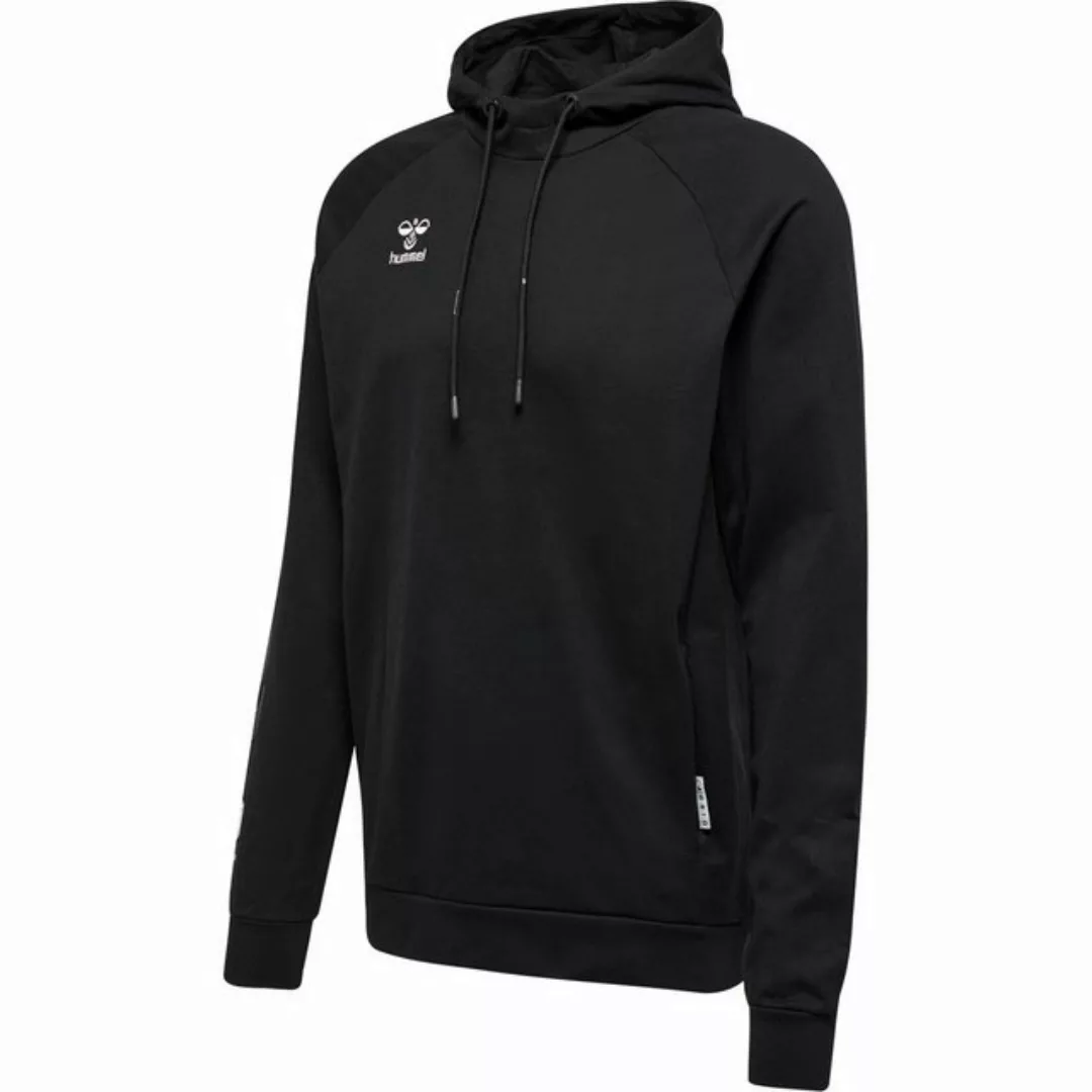 hummel Kurzarmshirt hmlMOVE GRID COTTON HOODIE BLACK günstig online kaufen