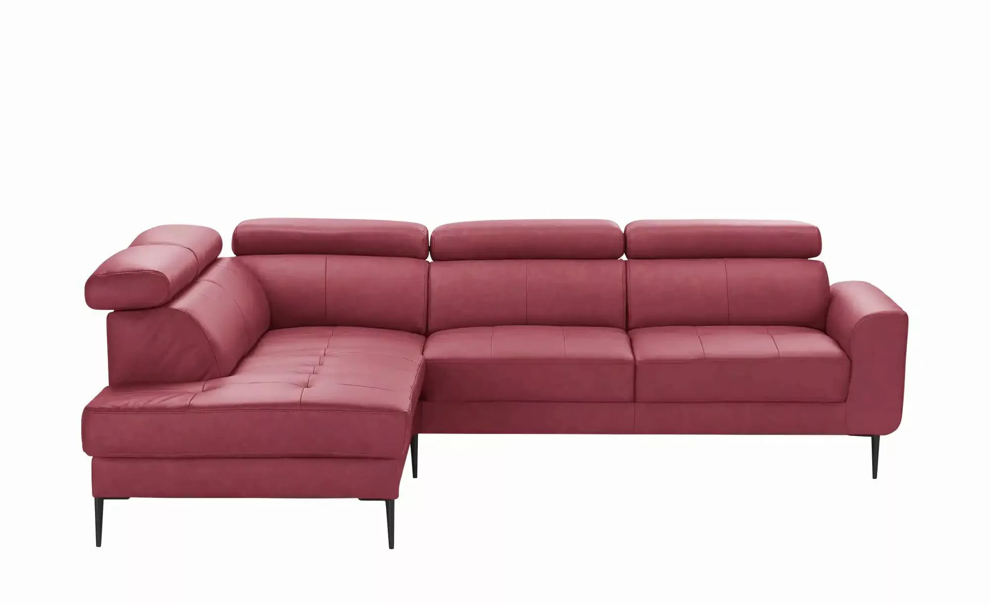 Max Schelling Ecksofa  Momentum ¦ rot ¦ Maße (cm): B: 262 H: 92 T: 213.0 Po günstig online kaufen