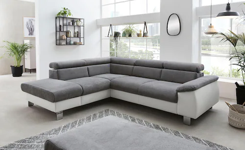 COTTA Polstergarnitur »Komaris L-Form«, (Set), Set bestehend aus: Ecksofa m günstig online kaufen