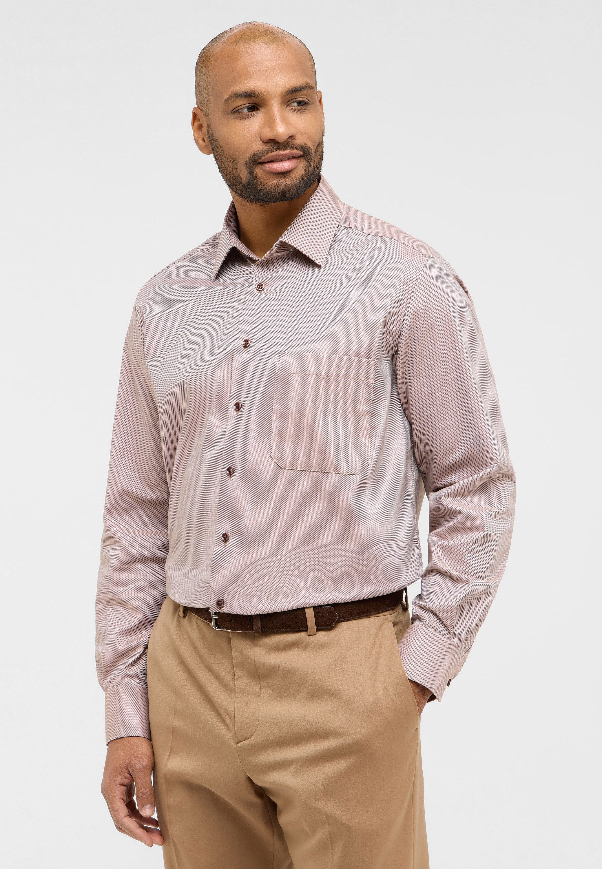 Eterna Langarmhemd "COMFORT FIT", NON IRON (bügelfrei) günstig online kaufen