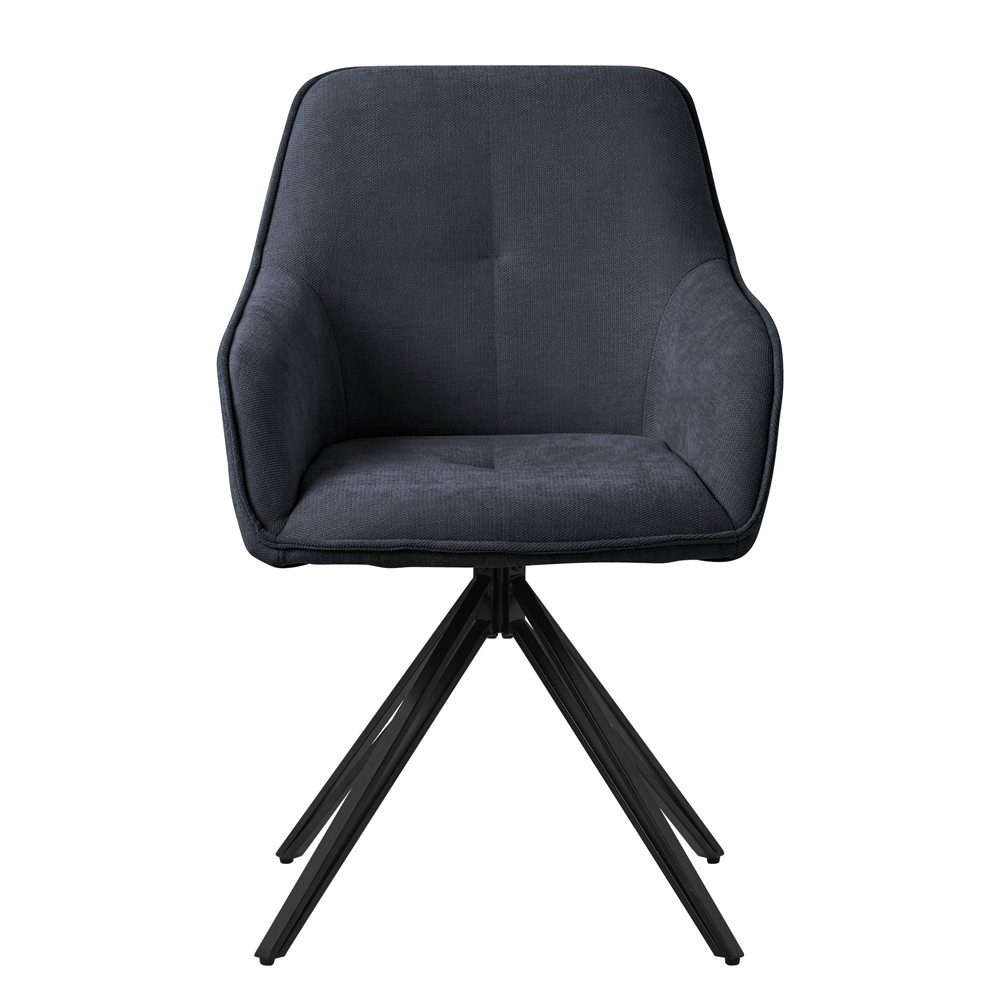 ML-DESIGN Polsterstuhl Esszimmerstuhl aus Textil Webstoff günstig online kaufen