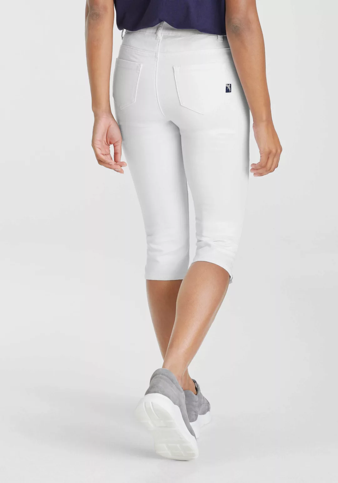 Arizona Caprijeans Ultra-Stretch extra-eng geschnittene Beinform, hoher Bun günstig online kaufen