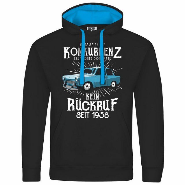 deinshirt Kapuzenpullover Herren Kapuzenpullover Grüße an die Konkurrenz Mi günstig online kaufen