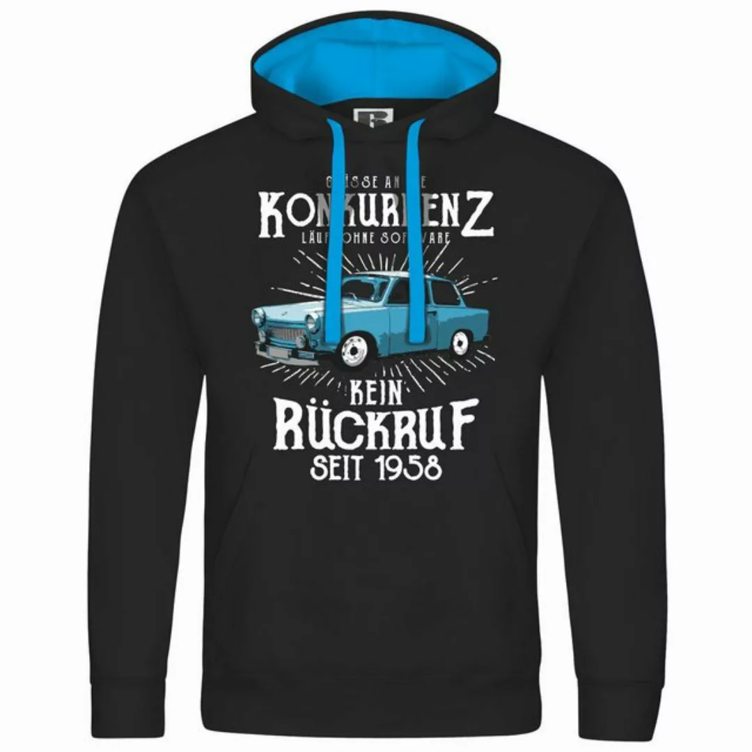 deinshirt Kapuzenpullover Herren Kapuzenpullover Grüße an die Konkurrenz Mi günstig online kaufen