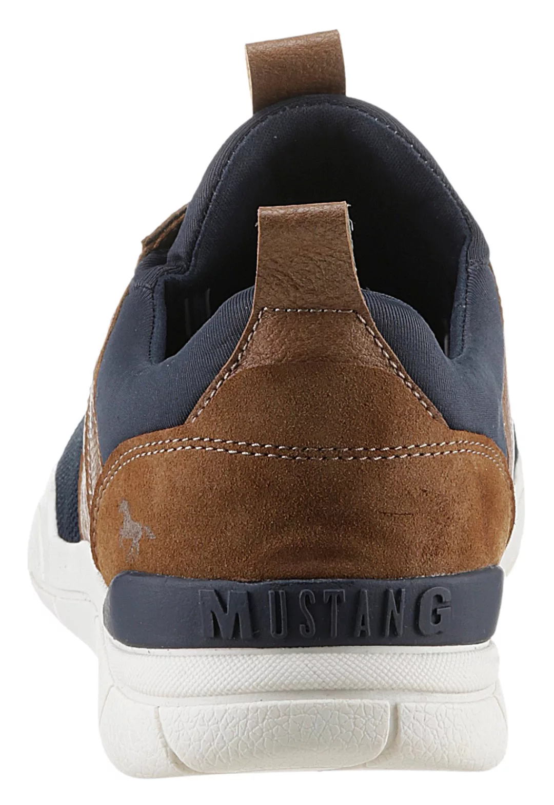Mustang Shoes Slip-On Sneaker, mit Mustang Markenlabel, Freizeitschuh, Halb günstig online kaufen