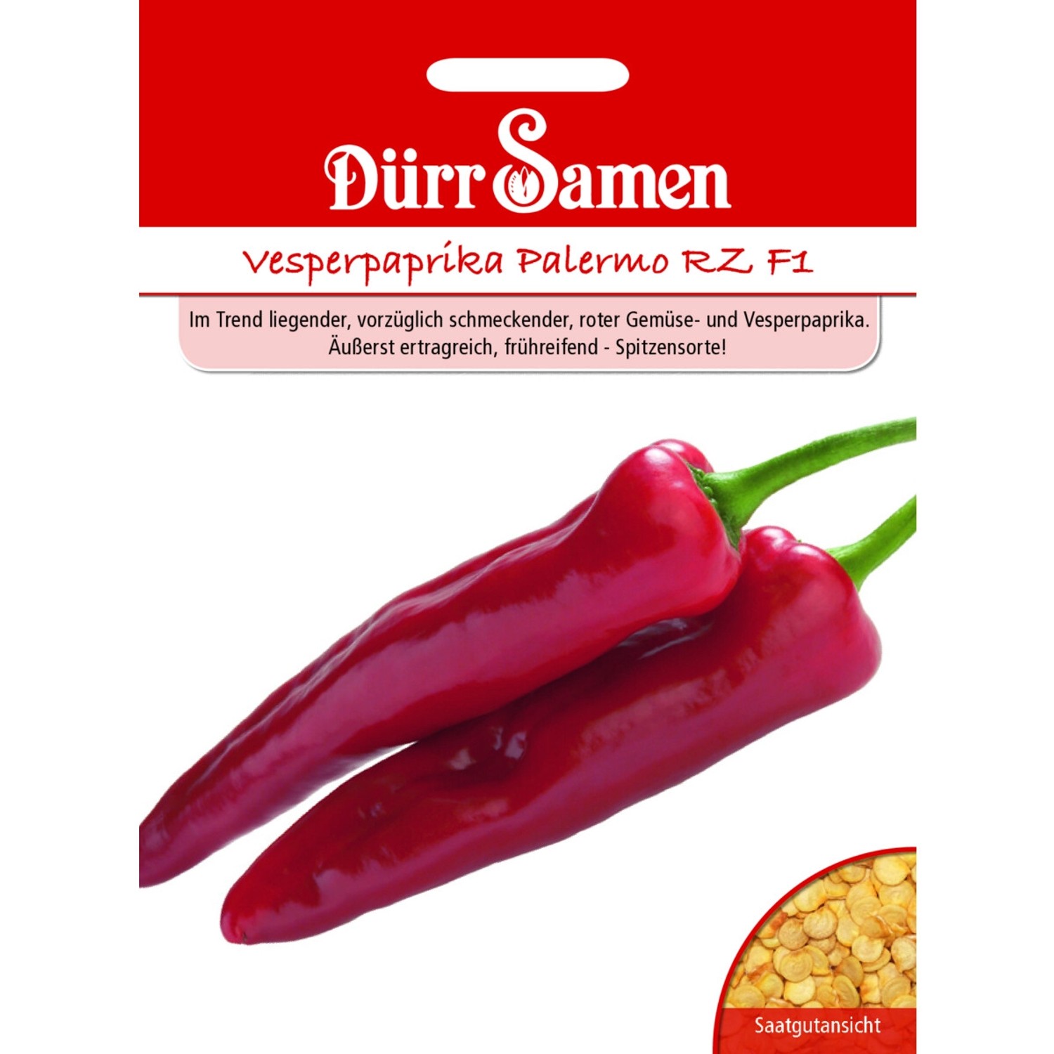 Dürr Samen Vesperpaprika Palermo Rz F1 Saatgut günstig online kaufen