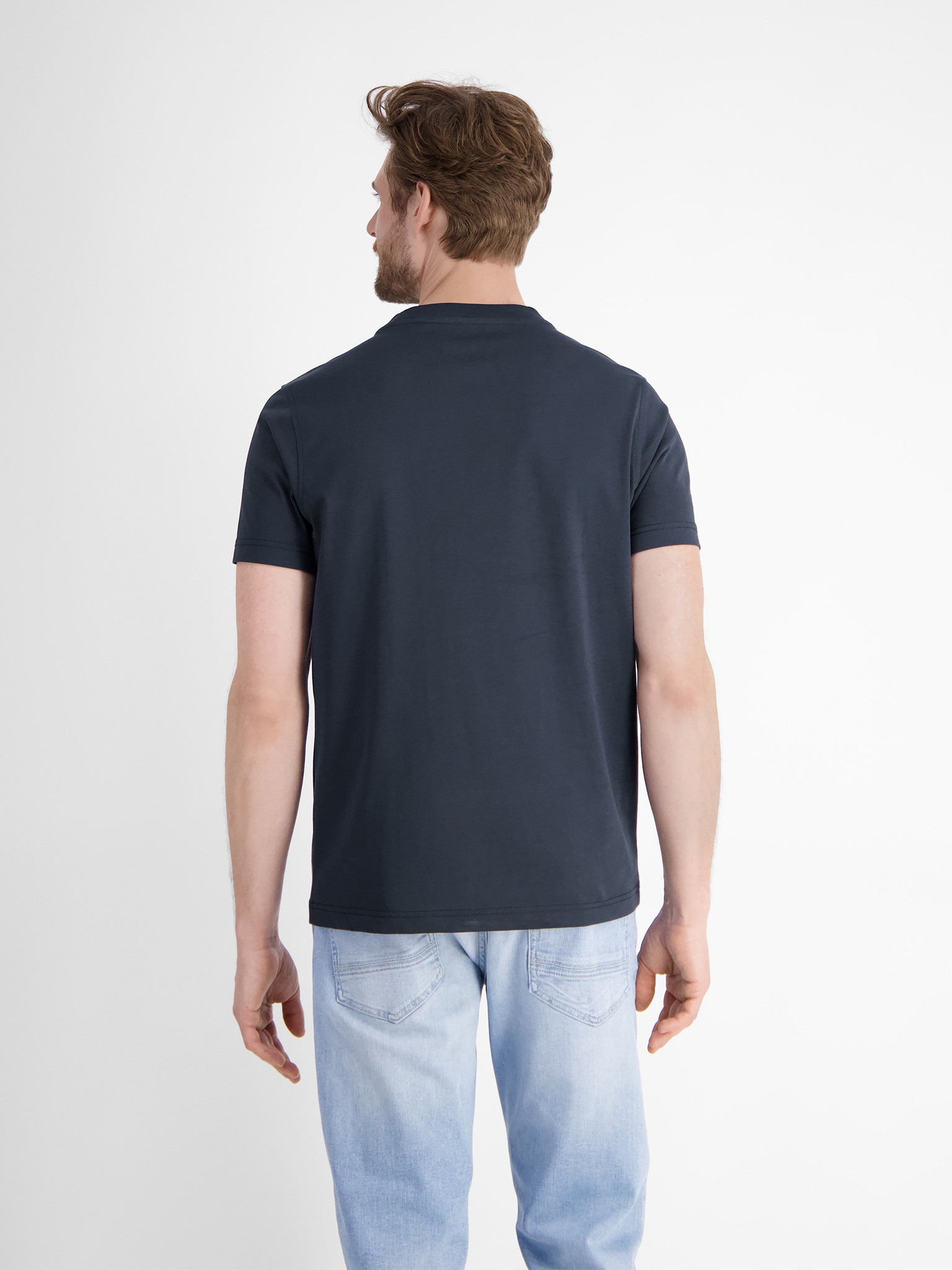 LERROS T-Shirt "LERROS Herren T-Shirt mit V-Ausschnitt" günstig online kaufen