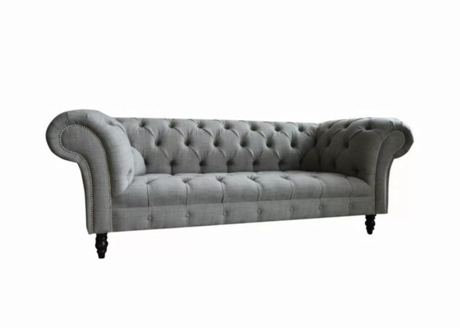 Xlmoebel Sofa Neues Designer-Sofa von Chesterfield für drei Personen mit St günstig online kaufen