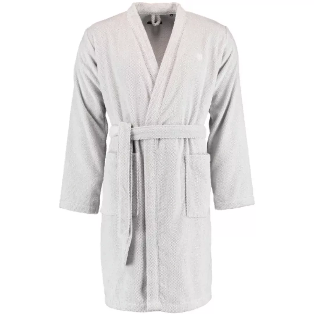 Marc O'Polo Bademantel Kimono Tali - Farbe: light grey - XL günstig online kaufen