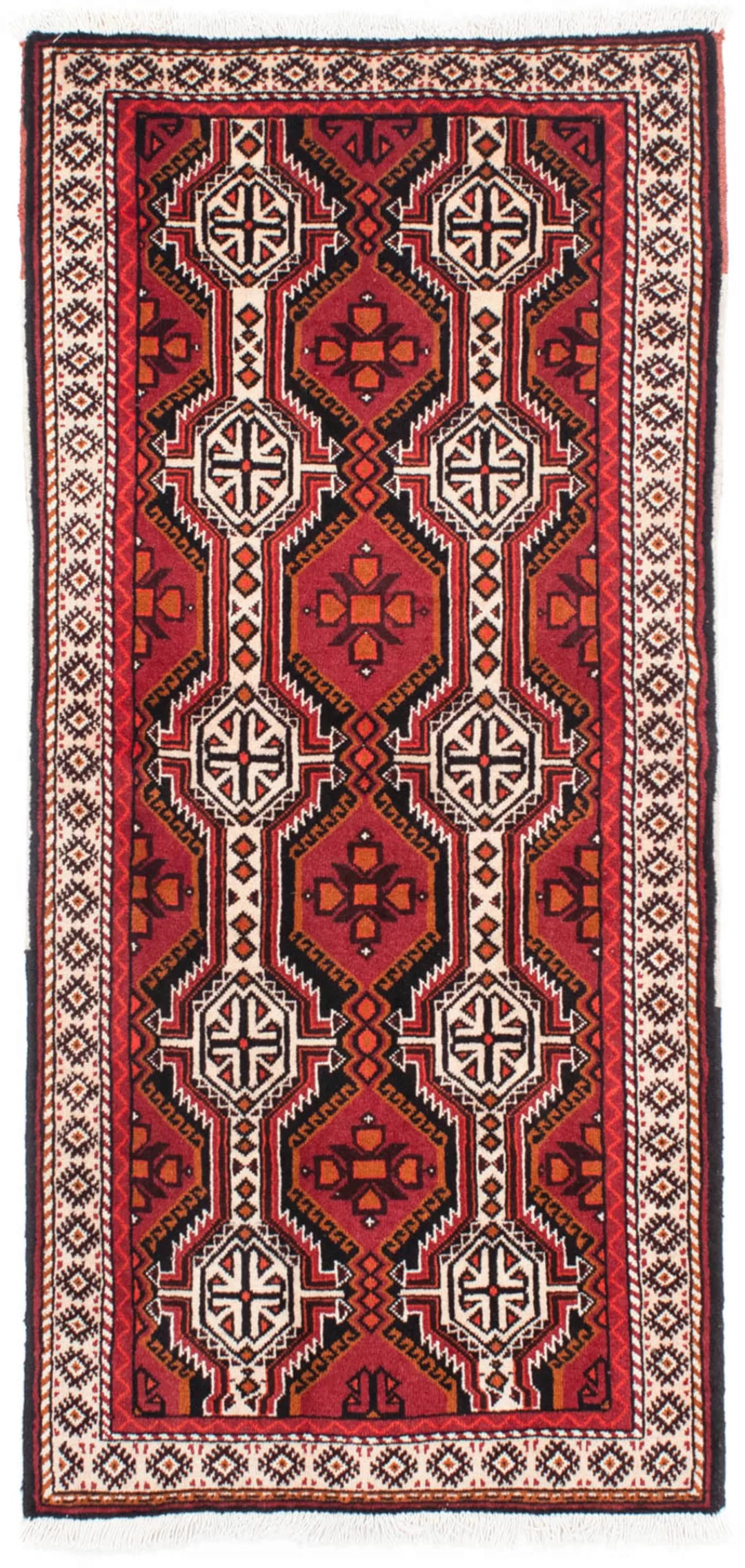 morgenland Orientteppich »Belutsch - 164 x 76 cm - dunkelrot«, rechteckig günstig online kaufen