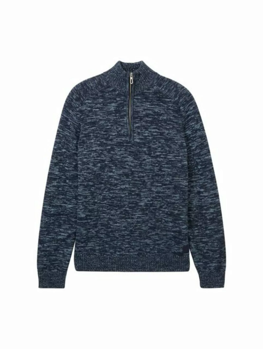Tom Tailor Herren Stehkragen Pullover KNITTED TROYER - Regular Fit günstig online kaufen