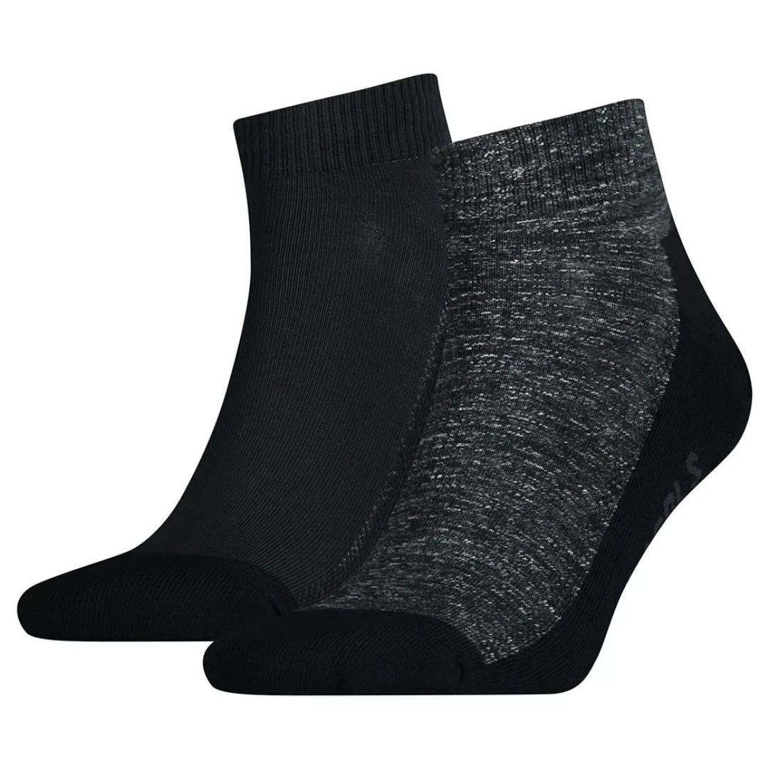 Levi´s ® Cushioned Mid Socken 2 Paare EU 43-46 Dark Denim günstig online kaufen