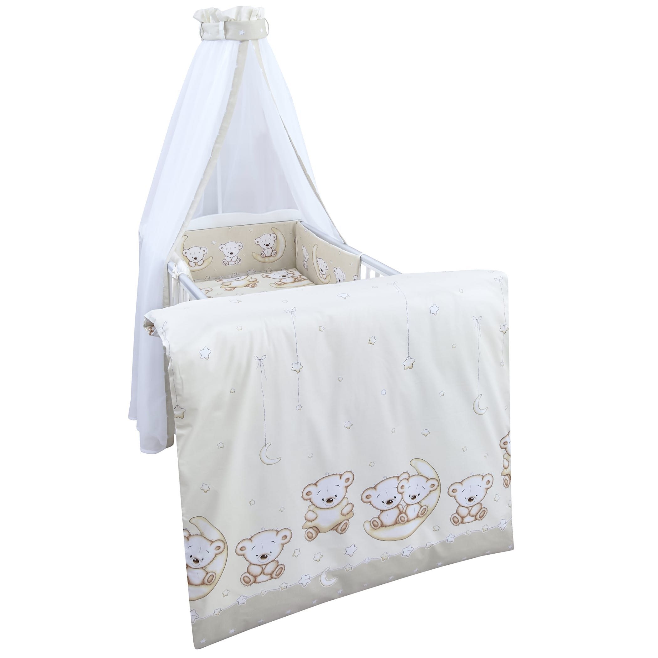 Baby-Delux Babybettwäsche Baby Bettwäsche Set 4-Tlg. günstig online kaufen