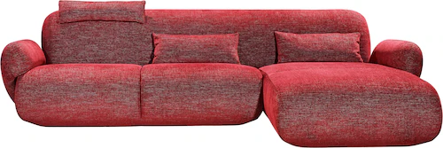 DELA Design Ecksofa "Luna L-Form" günstig online kaufen