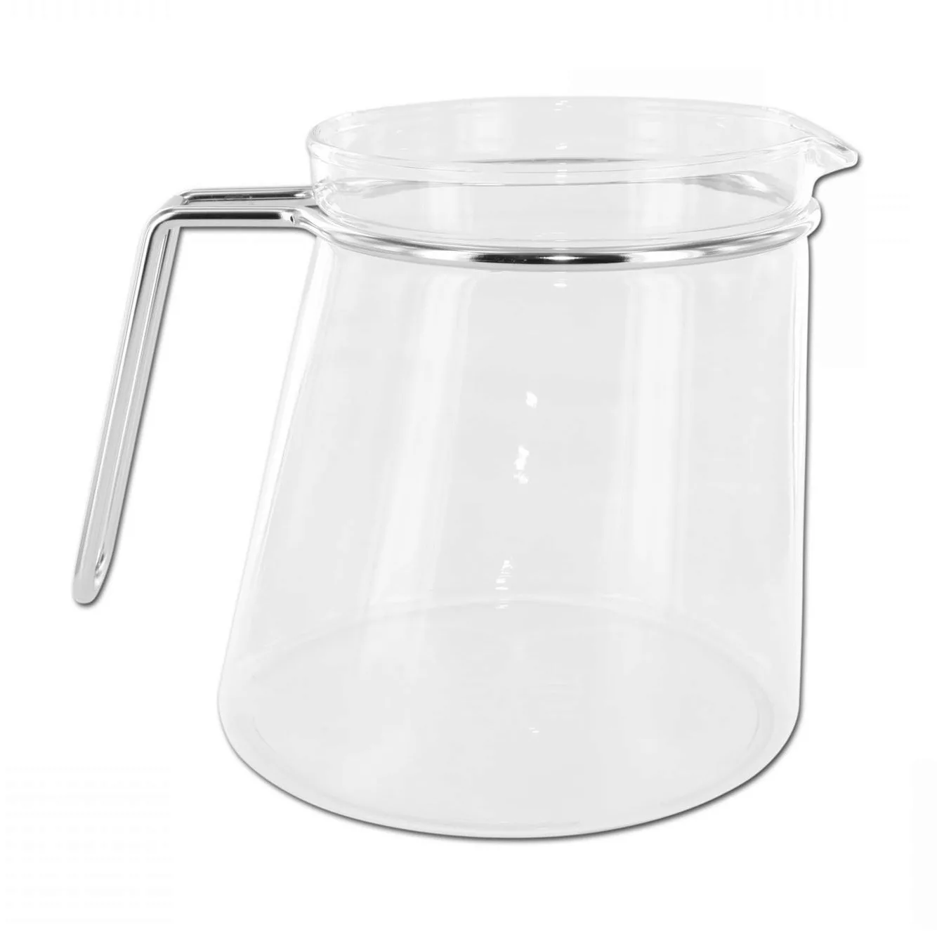 mono - Ellipse Ersatz-Teekannenglas 1,3l - transparent/LxBxH 19x12x15cm/1,3 günstig online kaufen