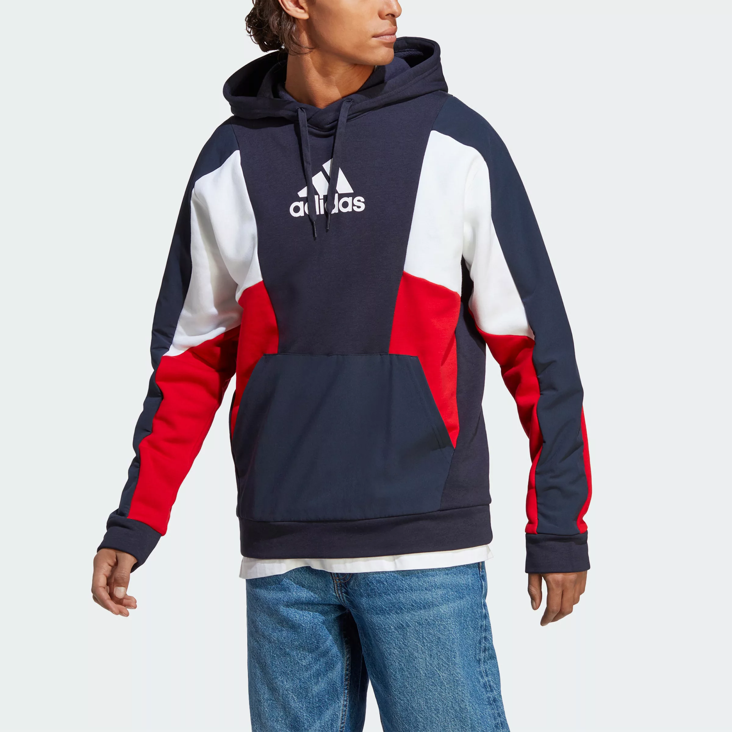 adidas Sportswear Kapuzensweatshirt "ESSENTIALS COLORBLOCK HOODIE" günstig online kaufen