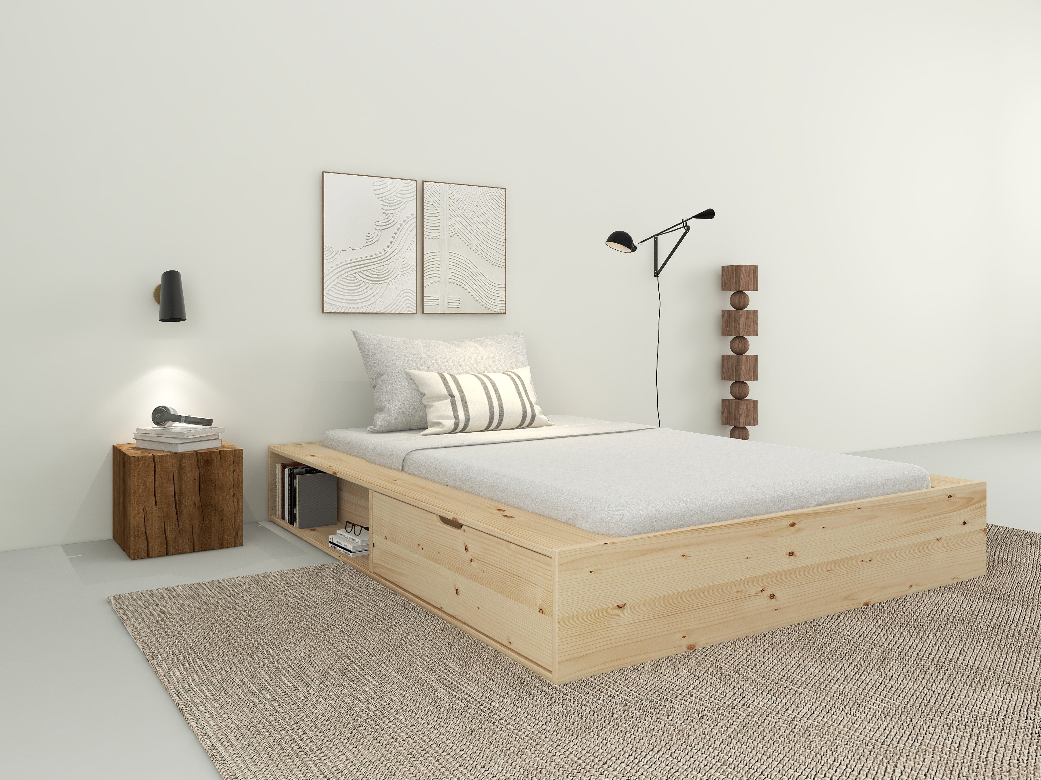 Home affaire Massivholzbett Erno, OTTOs Choice, günstig online kaufen