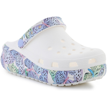 Crocs  Sandalen Classic Cutie Butterfly Clog K 208298-94S White/Multi günstig online kaufen