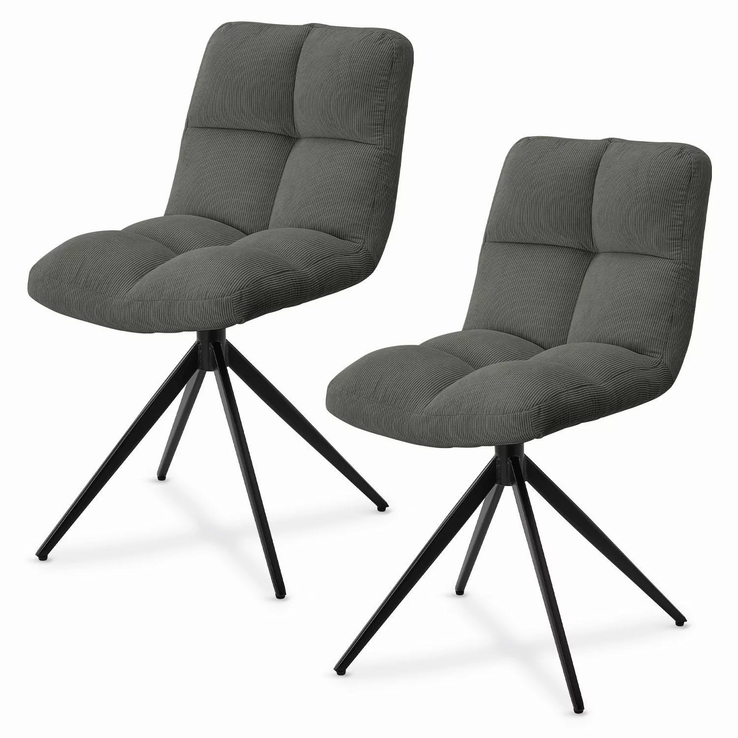 Juskys Esszimmerstuhl Dallas (2 St), 2er günstig online kaufen
