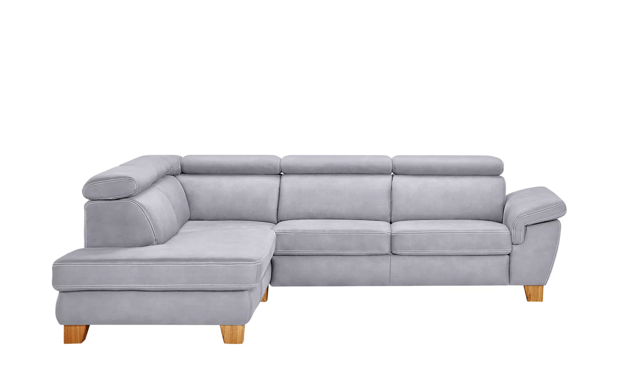 Gray & Jones Ecksofa  Indra ¦ grau ¦ Maße (cm): B: 275 H: 81 T: 225 Polster günstig online kaufen