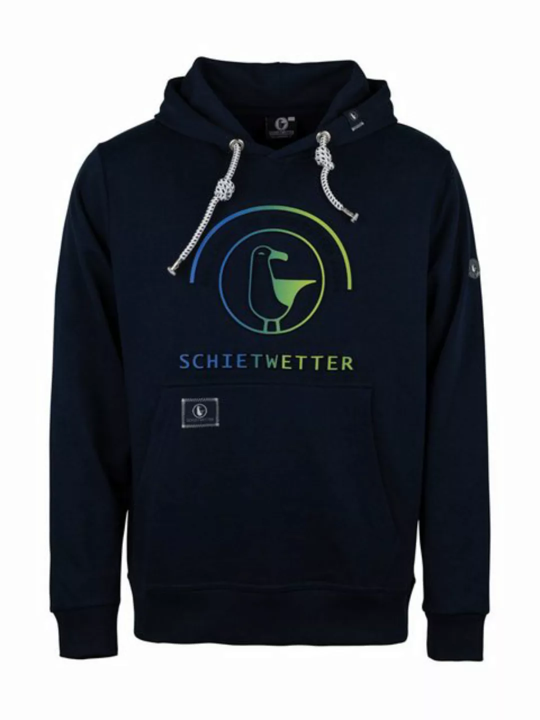 Schietwetter Kapuzenpullover Herren Hoodie Hansi 3D-Logo-Print, warm, beque günstig online kaufen