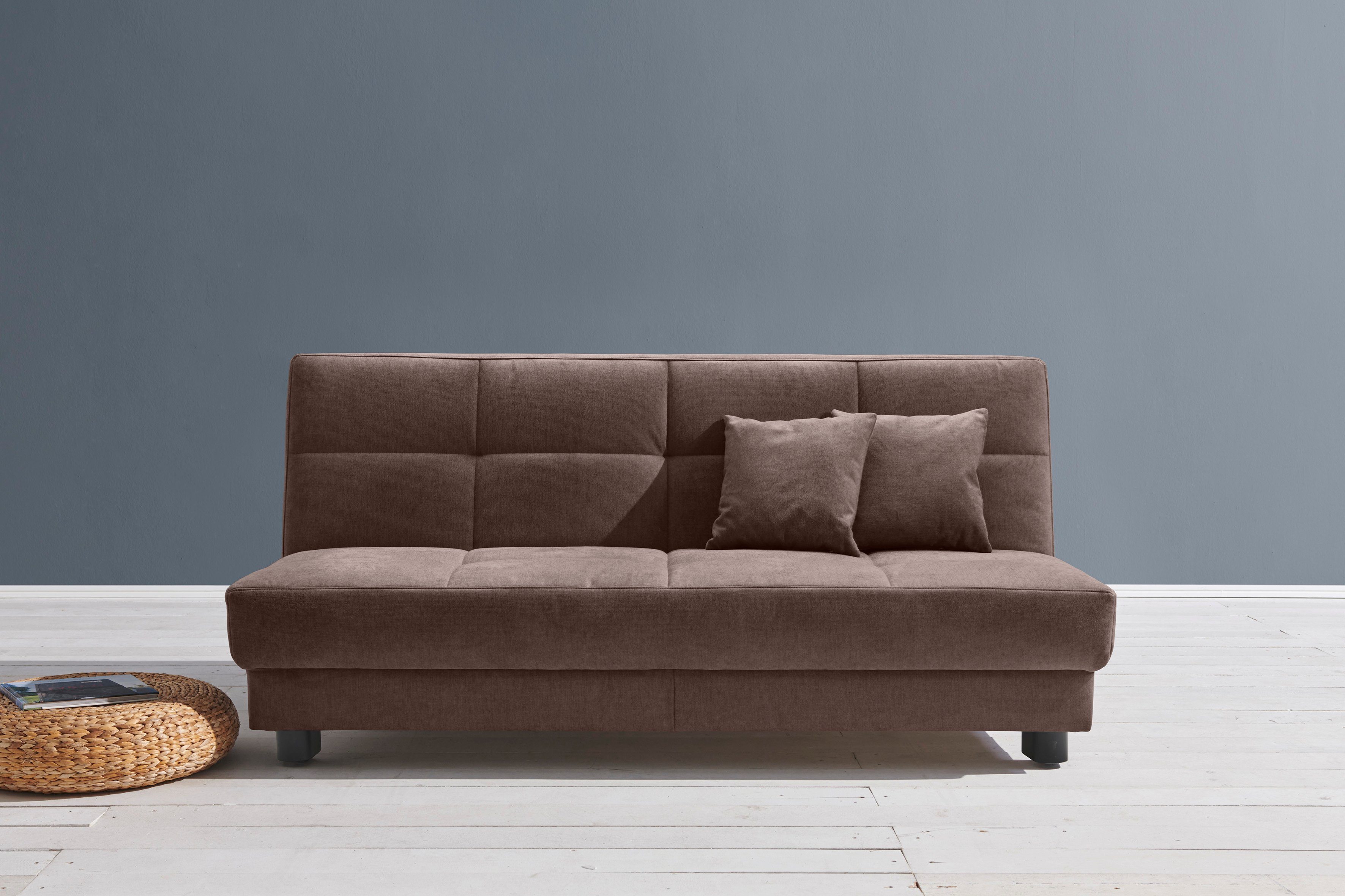 ell + ell Schlafsofa "Tilda", Breite 185 cm, inkl. 2 Zierkissen günstig online kaufen