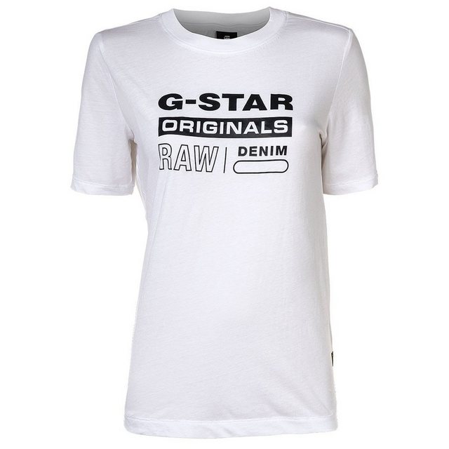 G-Star RAW T-Shirt Damen T-Shirt - Originals Label Regular Fit günstig online kaufen