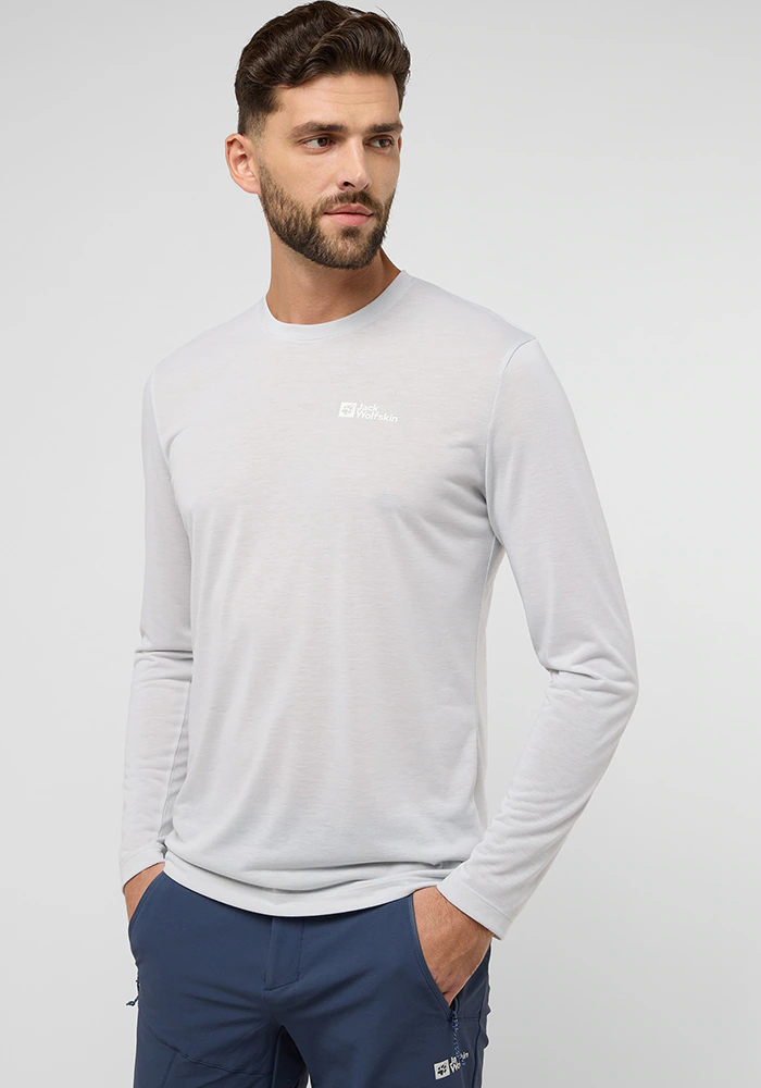 Jack Wolfskin Langarmshirt "VONNAN LS T M" günstig online kaufen