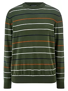 Rundhals-Pullover Peter Hahn grün günstig online kaufen