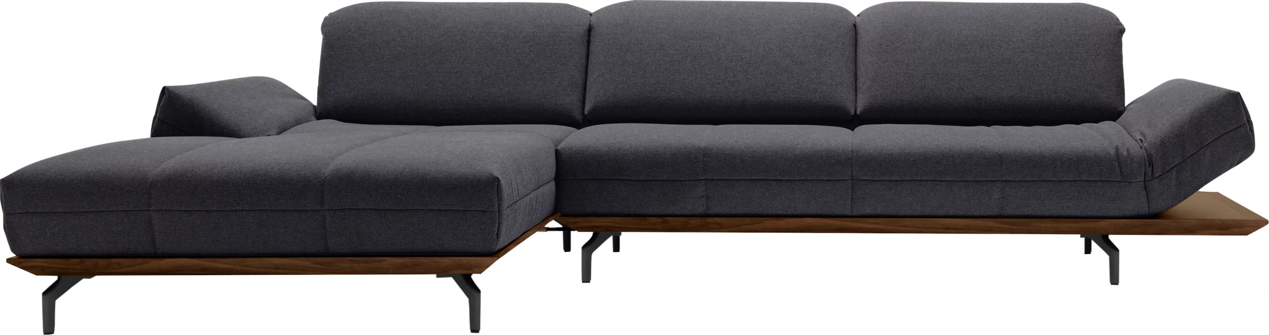 hülsta sofa Ecksofa "hs.420", in 2 Qualitäten, Holzrahmen in Eiche Natur od günstig online kaufen