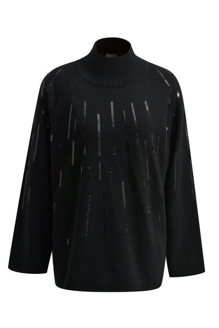 Milano Italy Rundhalspullover PULLOVER W TURTLENECK, OVERSIZED SH günstig online kaufen