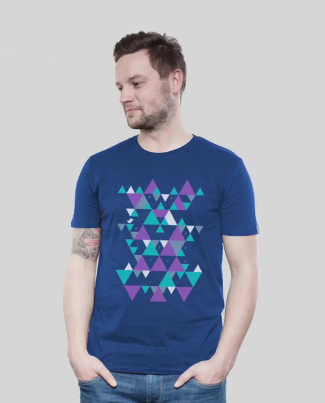 Shirt Men Majorelle Triangle günstig online kaufen