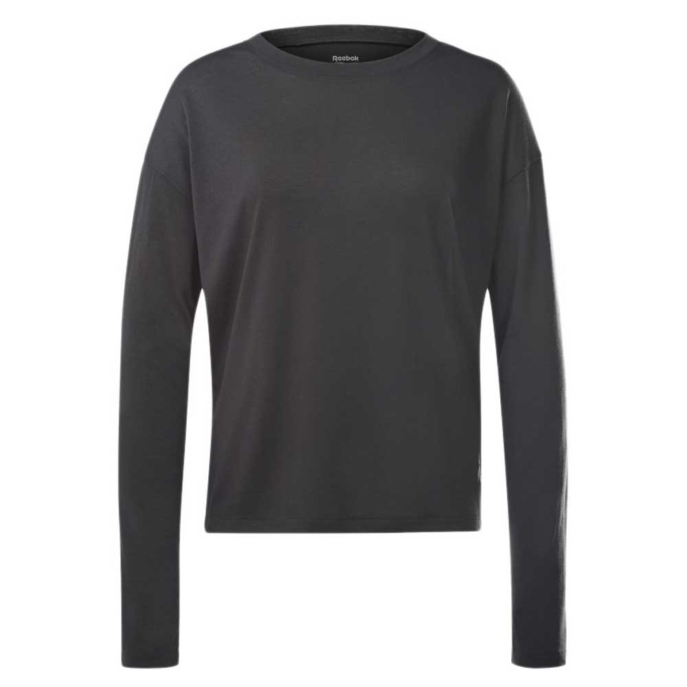 Reebok Workout Ready Supremium Langarm-shirt S Night Black günstig online kaufen