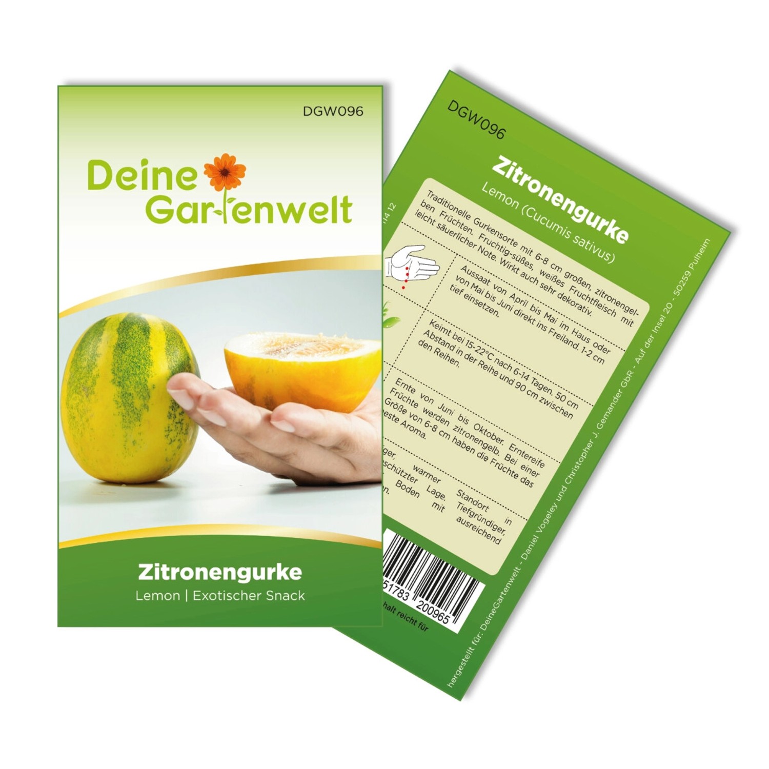 Deine Gartenwelt Zitronengurke Lemon Samen günstig online kaufen