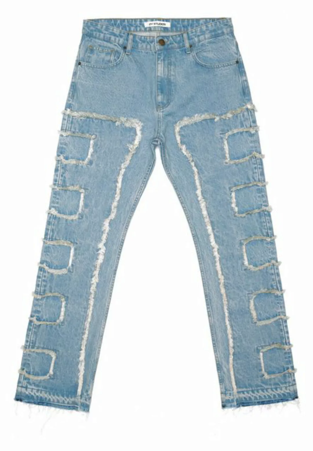 2Y Studios Bequeme Jeans 2Y Studios Kosa Destroyed Straight Jeans günstig online kaufen