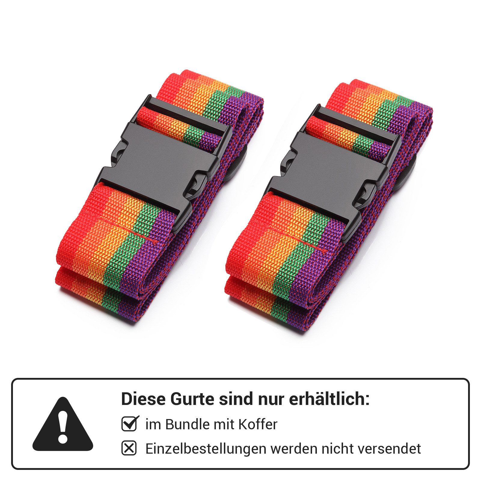 KONO Koffer Premium-Handgepäckkoffer 55x38x22cm günstig online kaufen