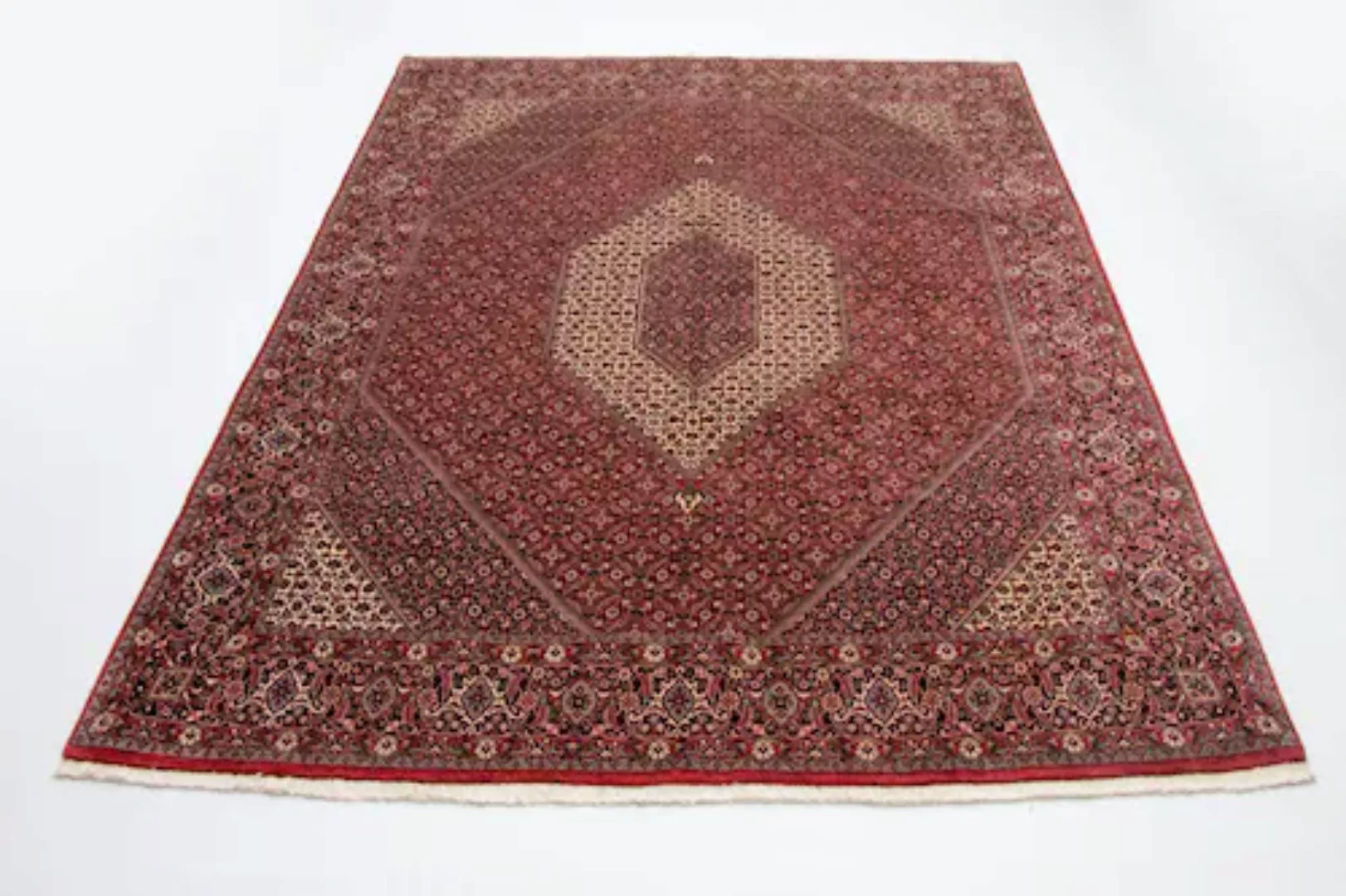 morgenland Teppich »Bidjar Takab Teppich handgeknüpft beige«, rechteckig, h günstig online kaufen