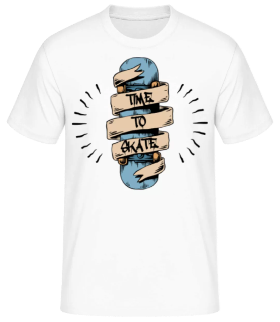Time To Skate · Männer Basic T-Shirt günstig online kaufen