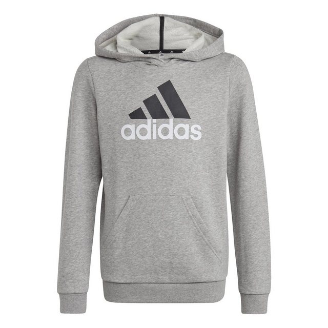 adidas Sportswear Kapuzensweatshirt U BL 2 HOODIE MGREYH/WHITE günstig online kaufen